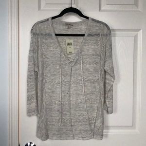 NWT Lucky Brand spring sweater